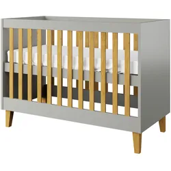 KocotKids »Kubi« Babybett in grau