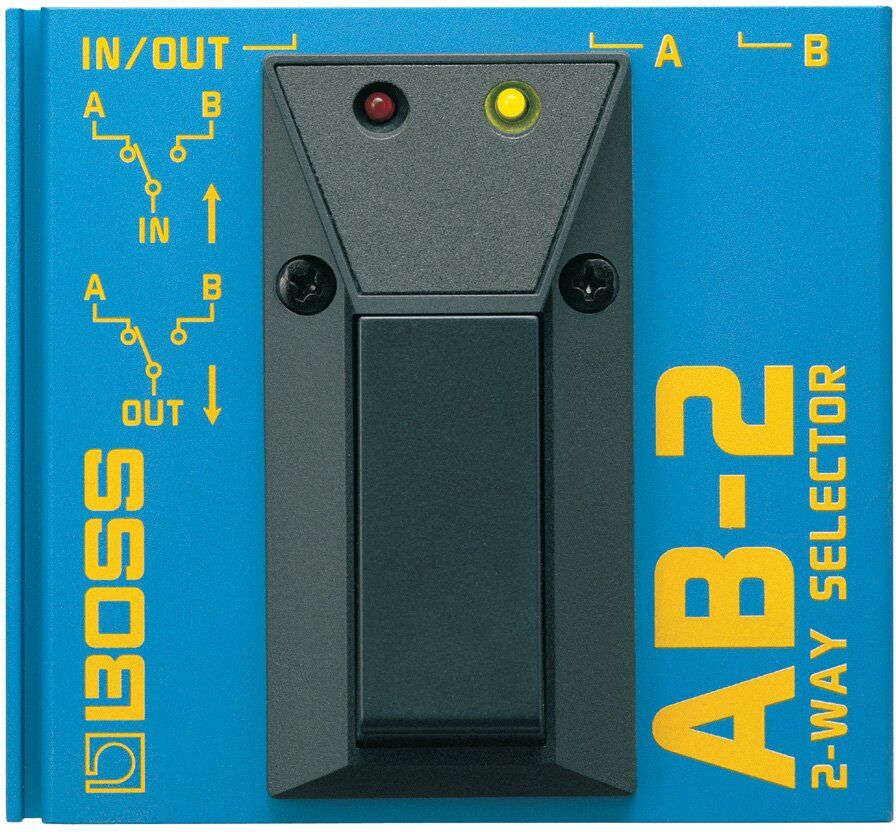 Boss AB-2 FOOTSWITCH 2-CHANNEL Comutador 2-Canais