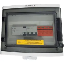 Doktorvolt Solar Anschlusskasten Photovoltaik AC SIEMENS 3P B25A 25A 300mA Überspannungsschutz T2 DV-0751-FOT