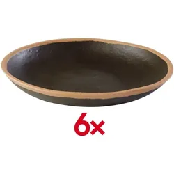 APS Teller »CROCKER« 20,5 cm schwarz schwarz
