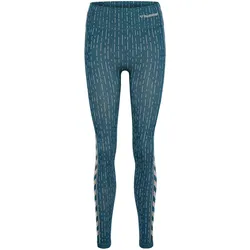 hummel, Damen, Tights, Hmlmt Drops Seamless Mw Tights (XS), Blau
