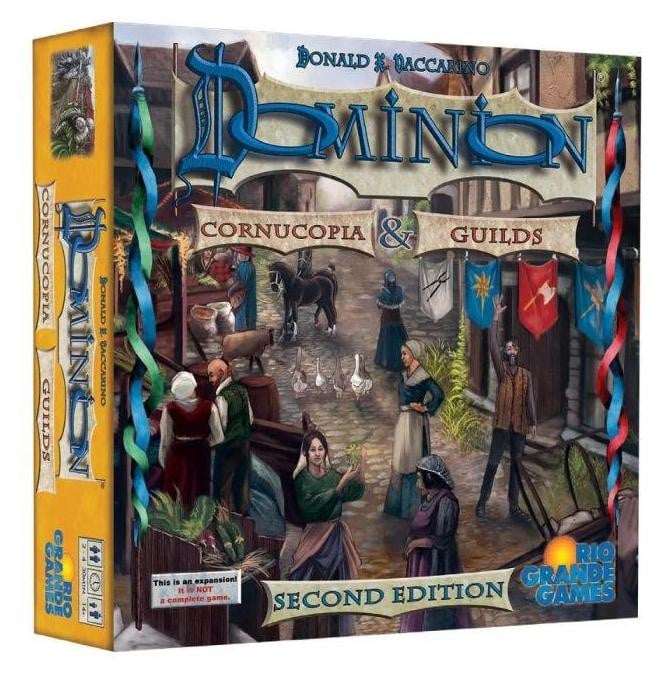 Rio Grande Games Dominion Guilds & Cornucopia 2e editie uitbreidingsbordspel