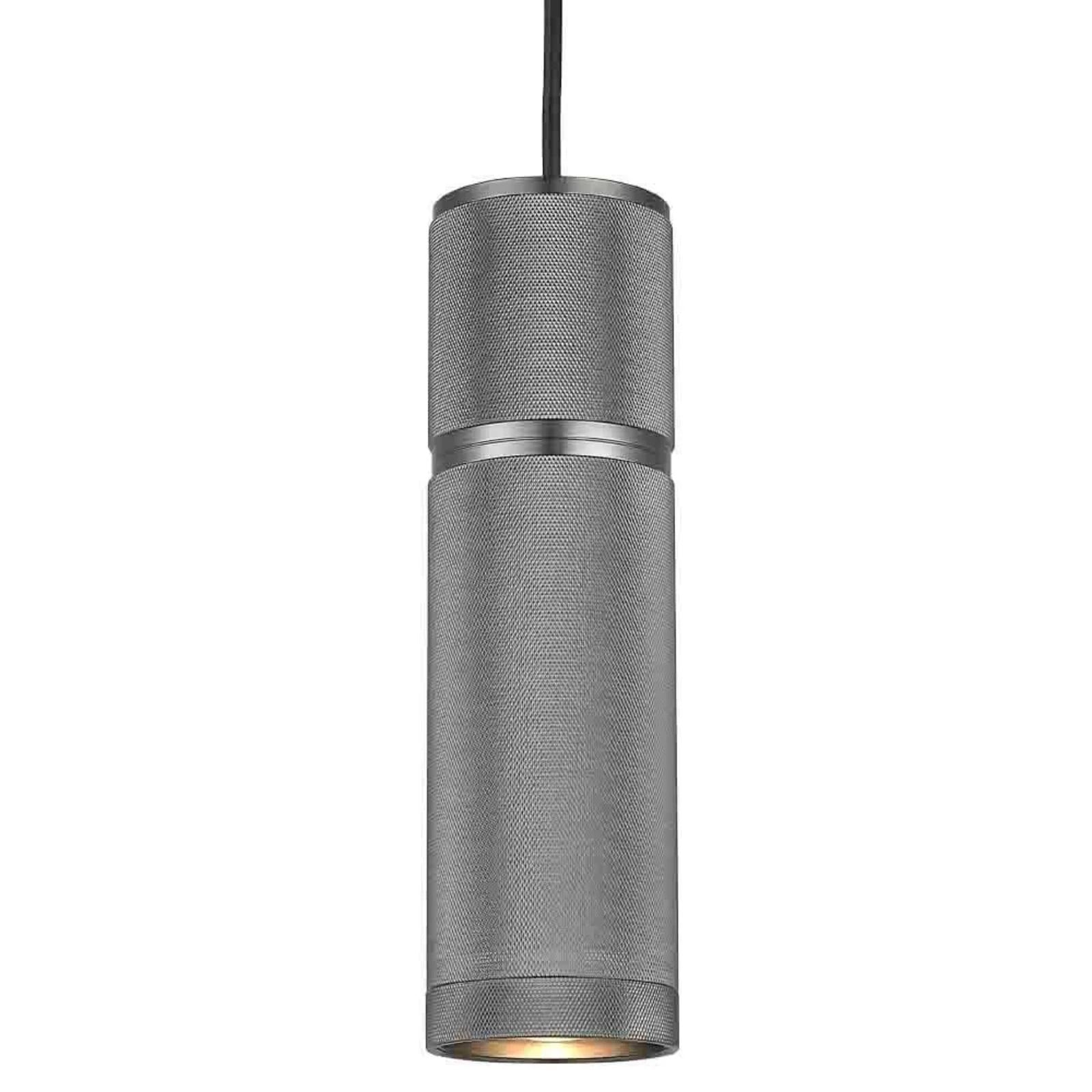 Halo Design The Pendant hanglamp, zwart, cilinder, metaal
