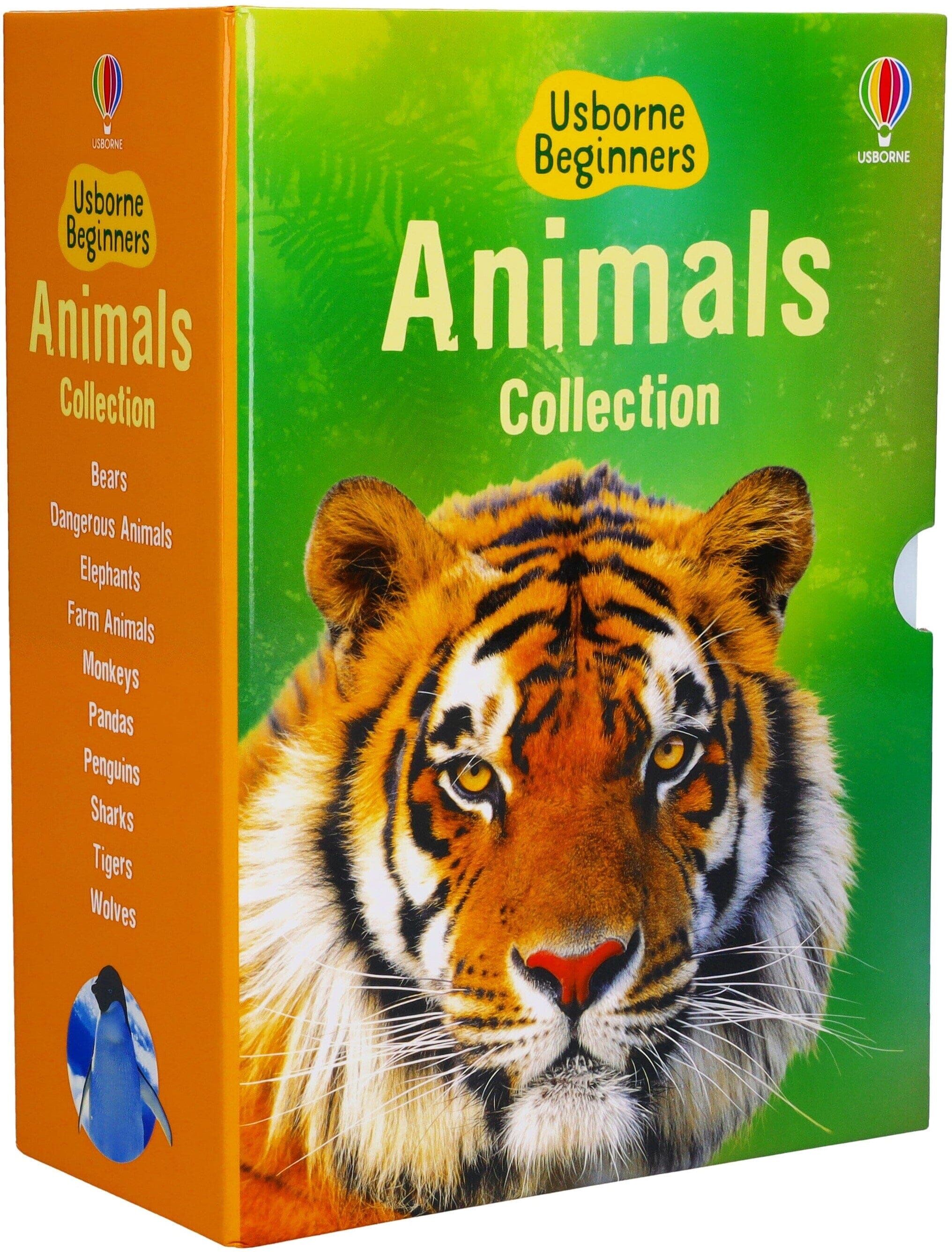 Usborne Beginners Animals Series 10 Books Collection Box Set - Ages 4+ - Hardback Usborne Publishing Ltd