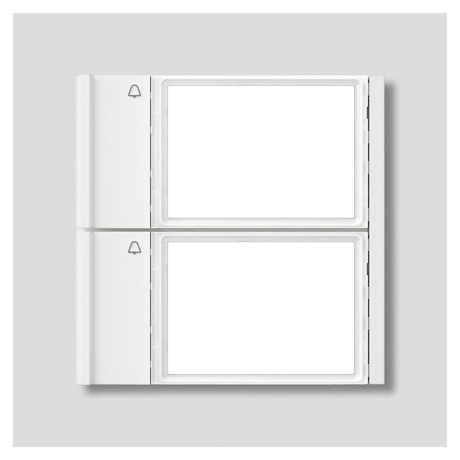 Siedle Noodknop TM 700-2-0 W, wit
