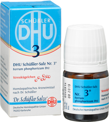 DHU-Arzneimittel GmbH & Co. KG BIOCHEMIE DHU 3 Ferrum phosphoricum D 12 Globuli 10 g 10545887
