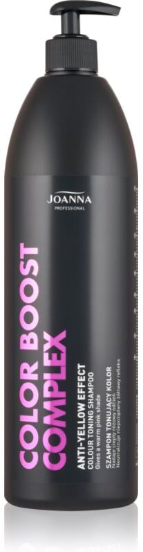 Joanna Professional Color Boost Complex shampoing neutralisant les reflets jaunes 1000 g