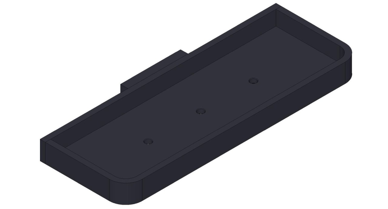 Giese Dusch Konsole schwarz matt mit Schichtstoff (HPL) in schwarz , 30827-14 30827-14