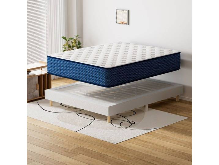 Matelas et Sommier Tapissier 140x190 Mémoire de forme Matelas 140x190x28 - Sommier 140x190