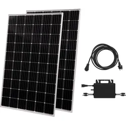 TECHNAXX Solar Balkonkraftwerk 600W WiFi TX-265 Balkon-Solaranlage