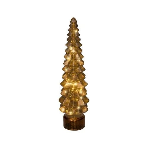 Lumineo Verlichte Kerstboom Decoratie van Glas