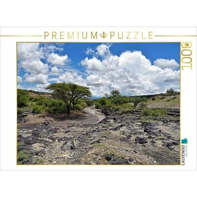 CALVENDO Puzzle Olduvai-Schlucht | 1000 Teile Lege-Größe 64x48cm Foto-Puzzle für glückliche Stunden