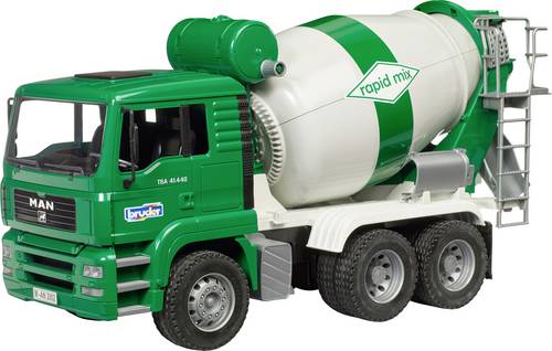 bruder Baufahrzeug Modell MAN TGA Betonmischer Fertigmodell LKW Modell
