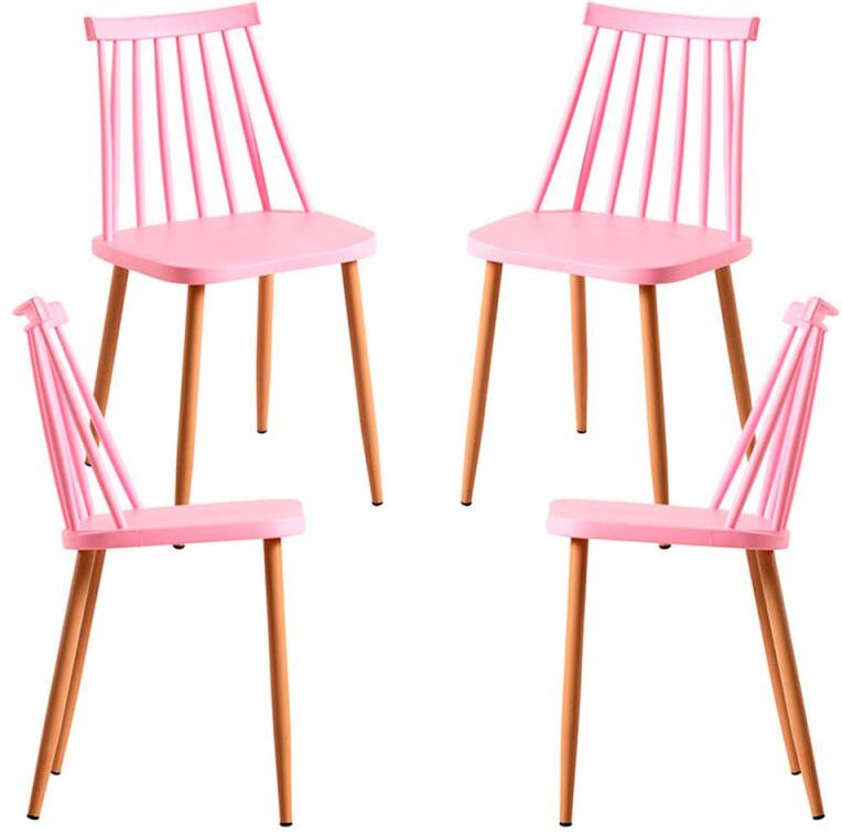 RegalosMiguel Pack 4 Sillas Bik - Rosa