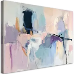 WANDBILD pastell zarte abstraktion