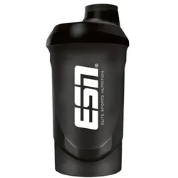 ESN Shaker »Black Transparent« 600 ml schwarz