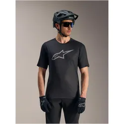 Alpinestars, Velotrikot, A-Dura Ride S/S Trikot (XL), Schwarz, XL
