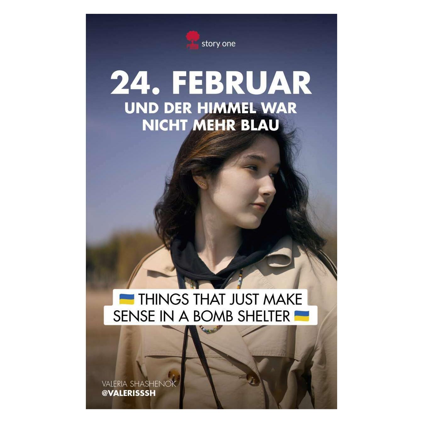 Story.one 24. Februar... und der Himmel war nicht mehr blau (Deutsch, Hardcover, Valeria Shashenok) (K5 095883012)