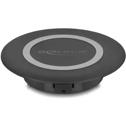 Delock Ladepad (15 W), Wireless Charger, Schwarz