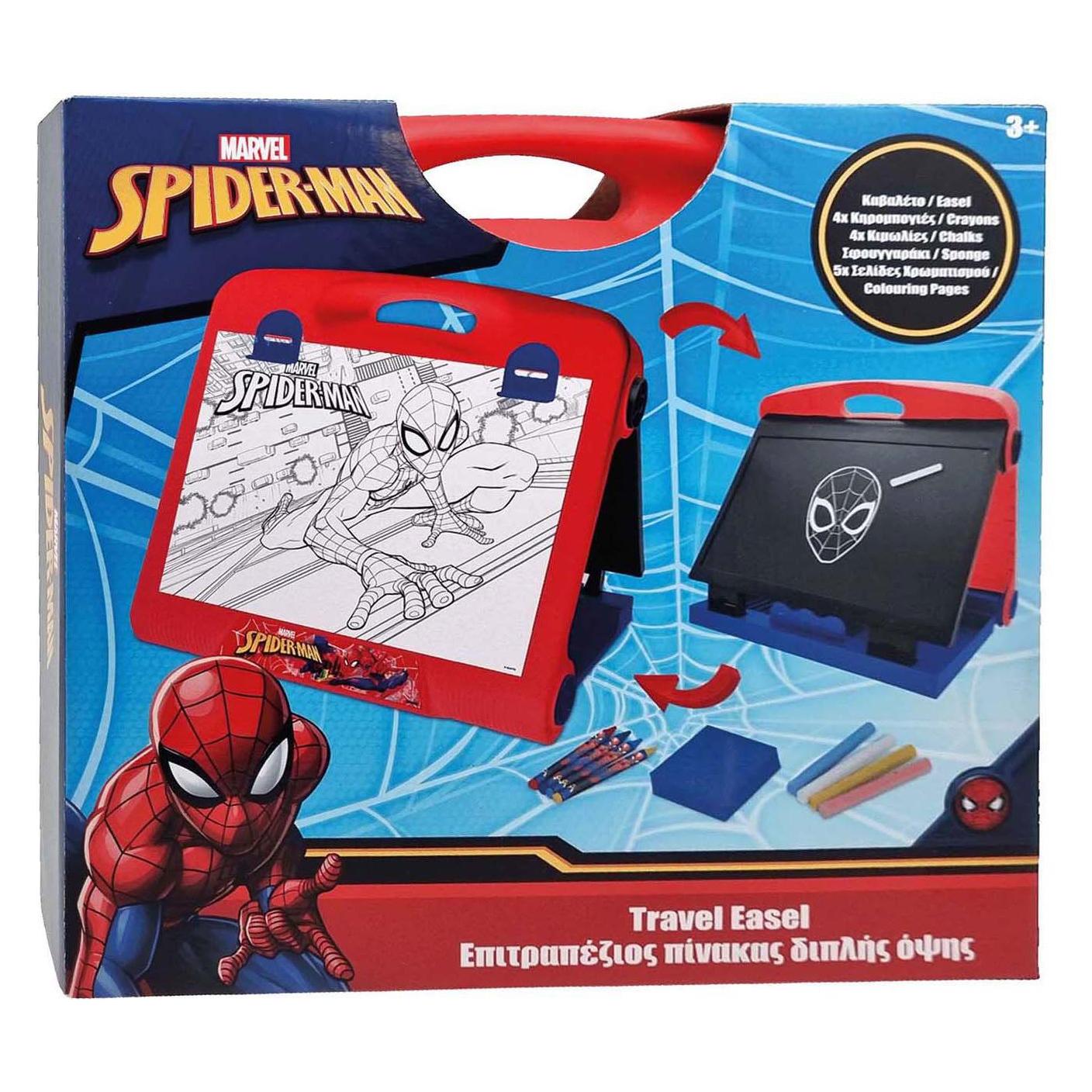 Spiderman Reise-Esel Kompakt-Zeichenset (67406405)