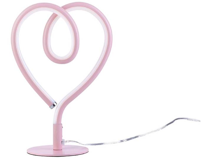 Tischlampe LED HEART 23.5cm 6W rosa