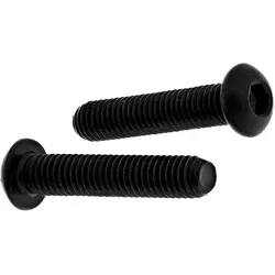 RS PRO, Schrauben, Blk steel skt button head screw,M6x30mm
