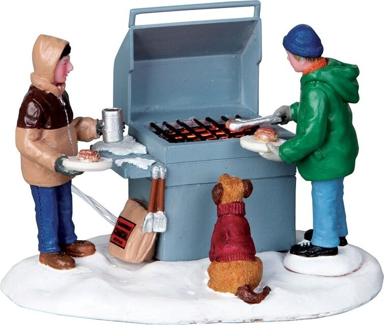 LEMAX Kerstfiguur Grillin' & chillin'