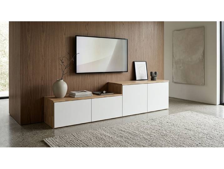 TV Lowboard nach Maß Buche Natur geölt