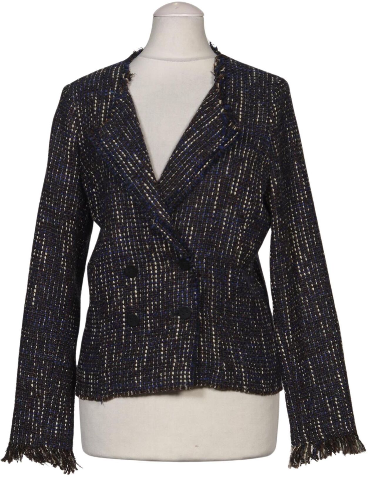 The Fold London Damen Blazer, Mehrfarbig, Gr. XS, kein / Etikett - Second Hand