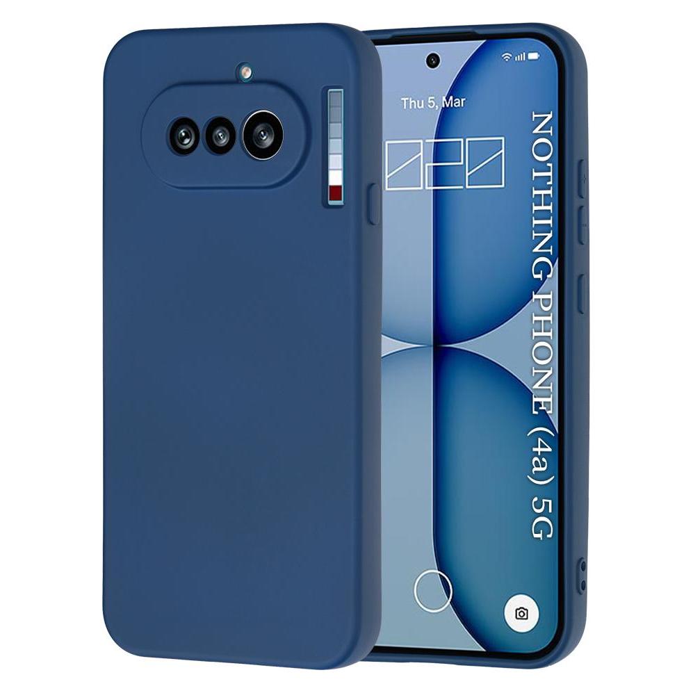 Techsuit - SoftFlex - Nothing Phone (4a) - Navy Blue (Nothing Phone (4a)) (68616305)
