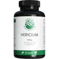 Green Naturals Lions Mane Hericium 2100mg Vegan 180 ST
