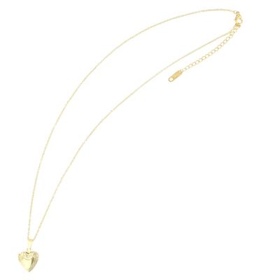 Kette ohne Anhänger ADELIA´S "Halskette mit Anhänger – Medaillon aus Edelstahl", gold, Halsketten, Damen, 48cm, Edelstahl, Ideal zum Verschenken – schlicht und stilvoll