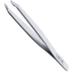Canal Haarpinzette, gerade, satin, rostfrei, 9 cm
