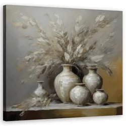 WANDBILD stillleben blumen vase