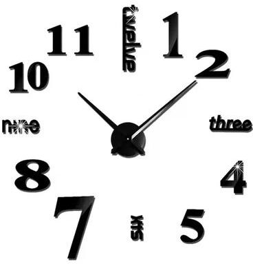 Uplift Picks Large 3D Luminous DIY Wall Clock With Silent Movement 16 2 D 16 Inch (40cm)