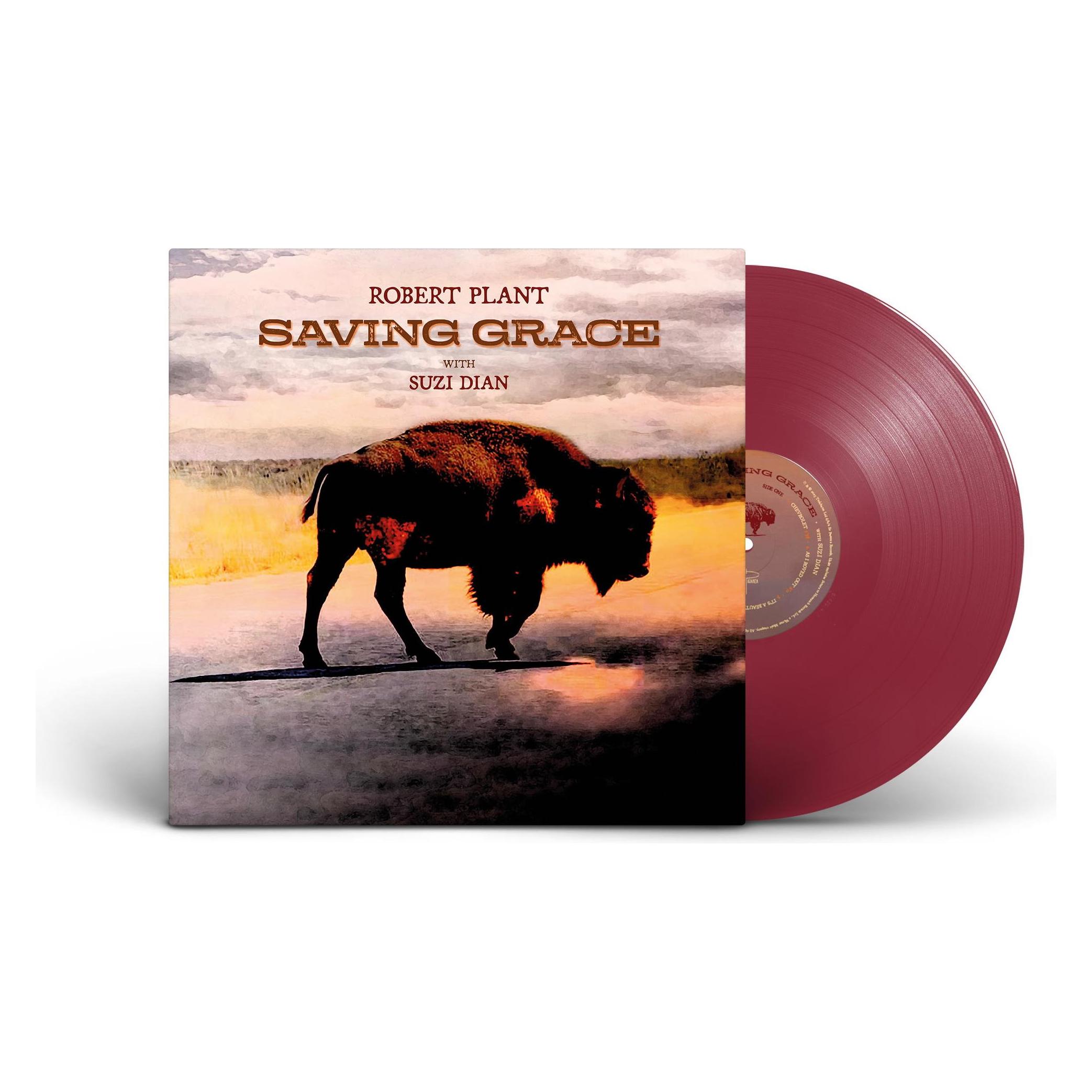 WMG ROBERT PLANT - Saving Grace LP Fruit Punch Vinyl SIGNED Art Card (Robert Plant) (62291305)