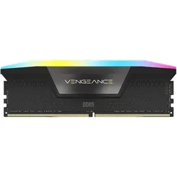 Corsair Vengeance RGB (2 x 48GB, 4800 MHz, DDR5-RAM), RAM, Schwarz, Mehrfarbig