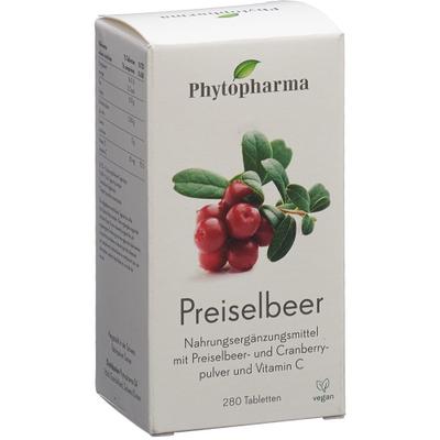 Phytopharma Preiselbeer Tabl 280 Stk St Tabletten