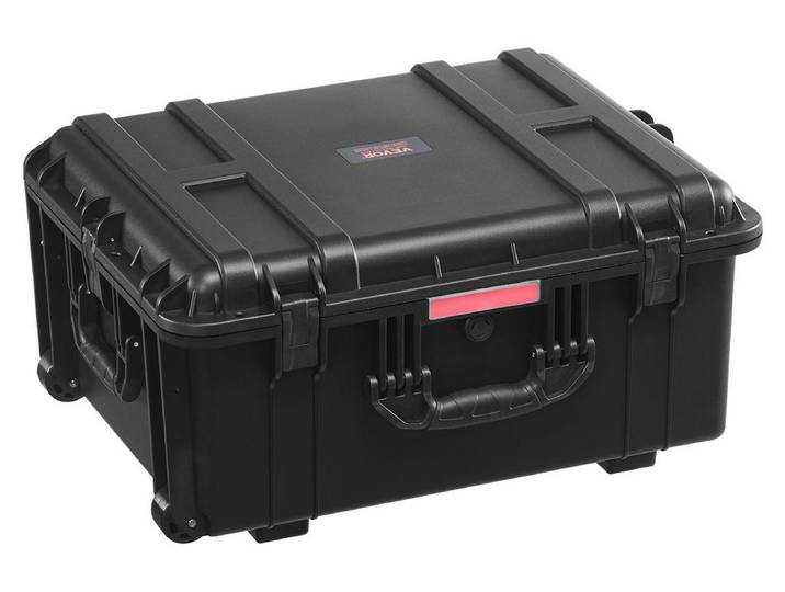 VEVOR Valise rigide de 3\,5 pi cube\, valise trolley rigide avec roulettes et poignée rétractable\, housse de protection étanche IP67