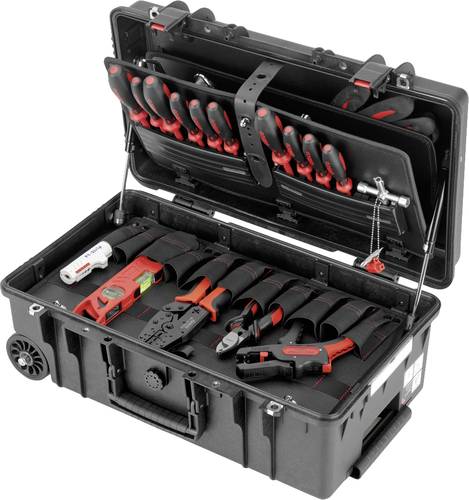 Cimco GIGANT 176845 Elektriker Trolley-Koffer bestückt 22teilig