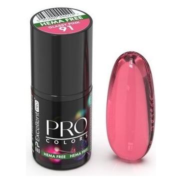 Excellent PRO Pro Colors Hema Free Hybrid Nail Polish 91 Glassy Pink 7g (Glassy Pink) (65156662)