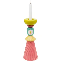KARE DESIGN Kerzenleuchter Ballerina 32 cm Dolomit Bunt