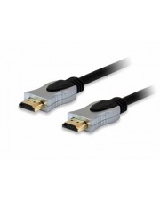 equip Life HDMI-Kabel HDMI M bis M 5 m Schwarz (119340)