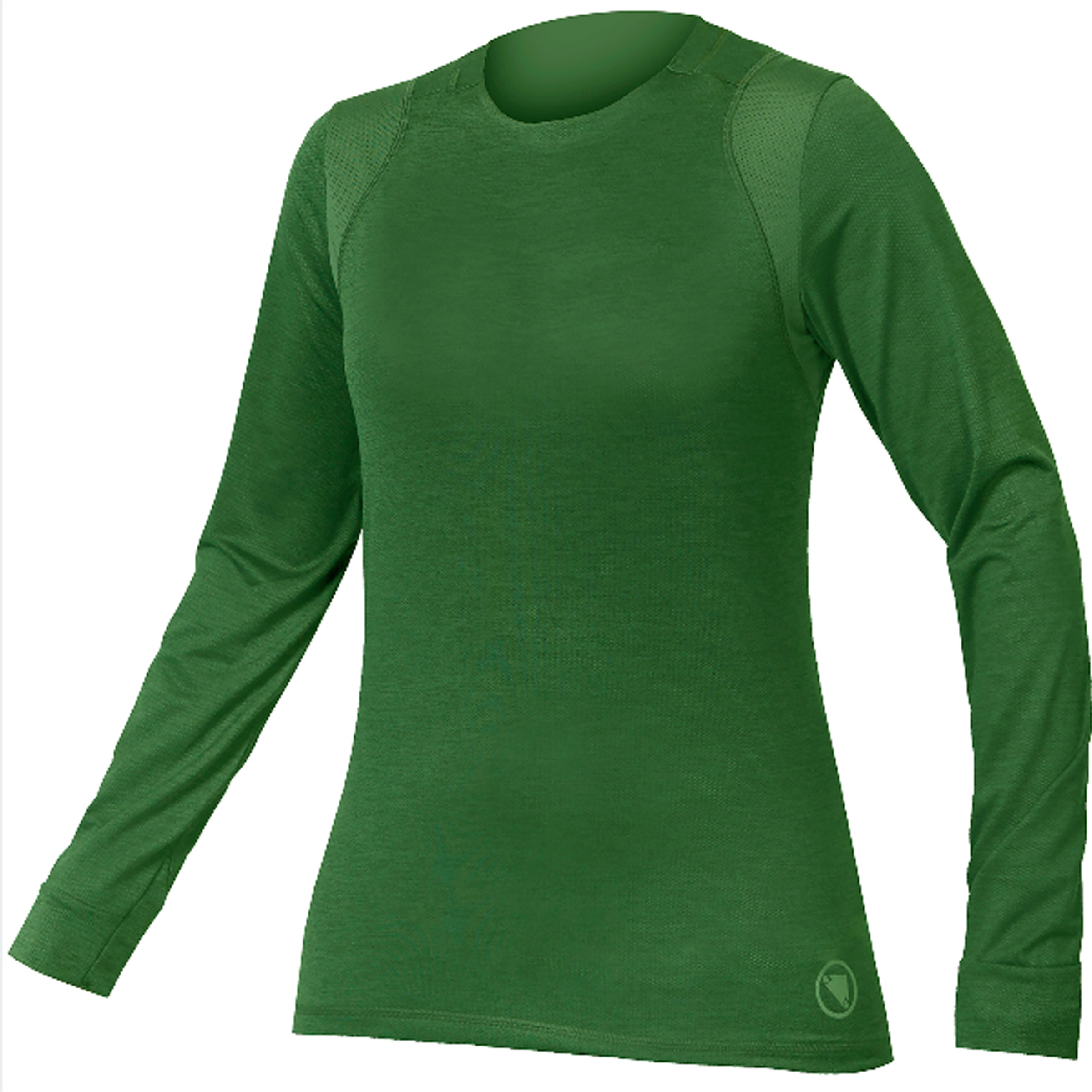 Endura SingleTrack LS Trikot Damen Radtrikots gruen Größe S Mountainbike | Rennrad | Gravel Elastisch