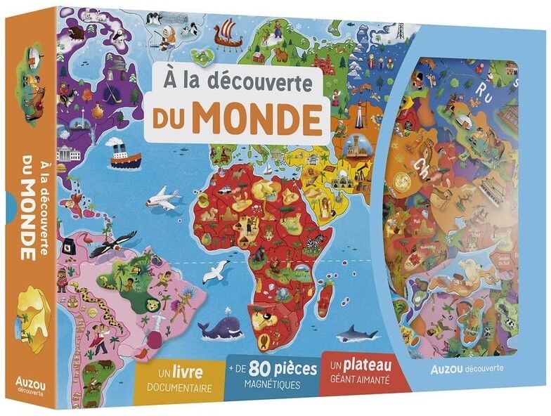 Coffret À la découverte du monde - Auzou