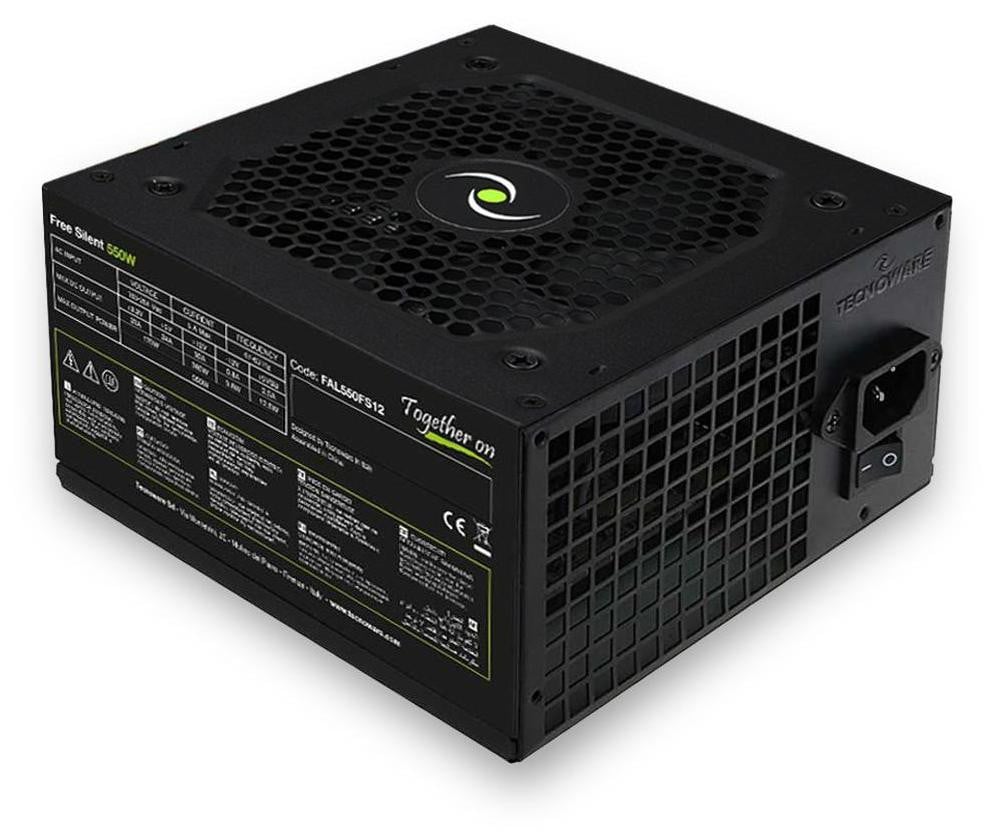 Tecnoware computer voeding FAL550FS12, zwart