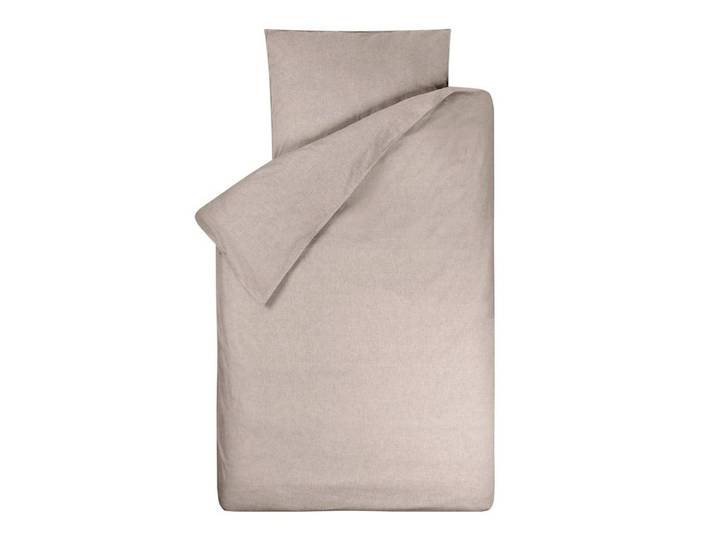 Bink Bedding Kinderbettwäsche Bettwäsche Bo uni natur 135 x 200, 100% Baumwolle