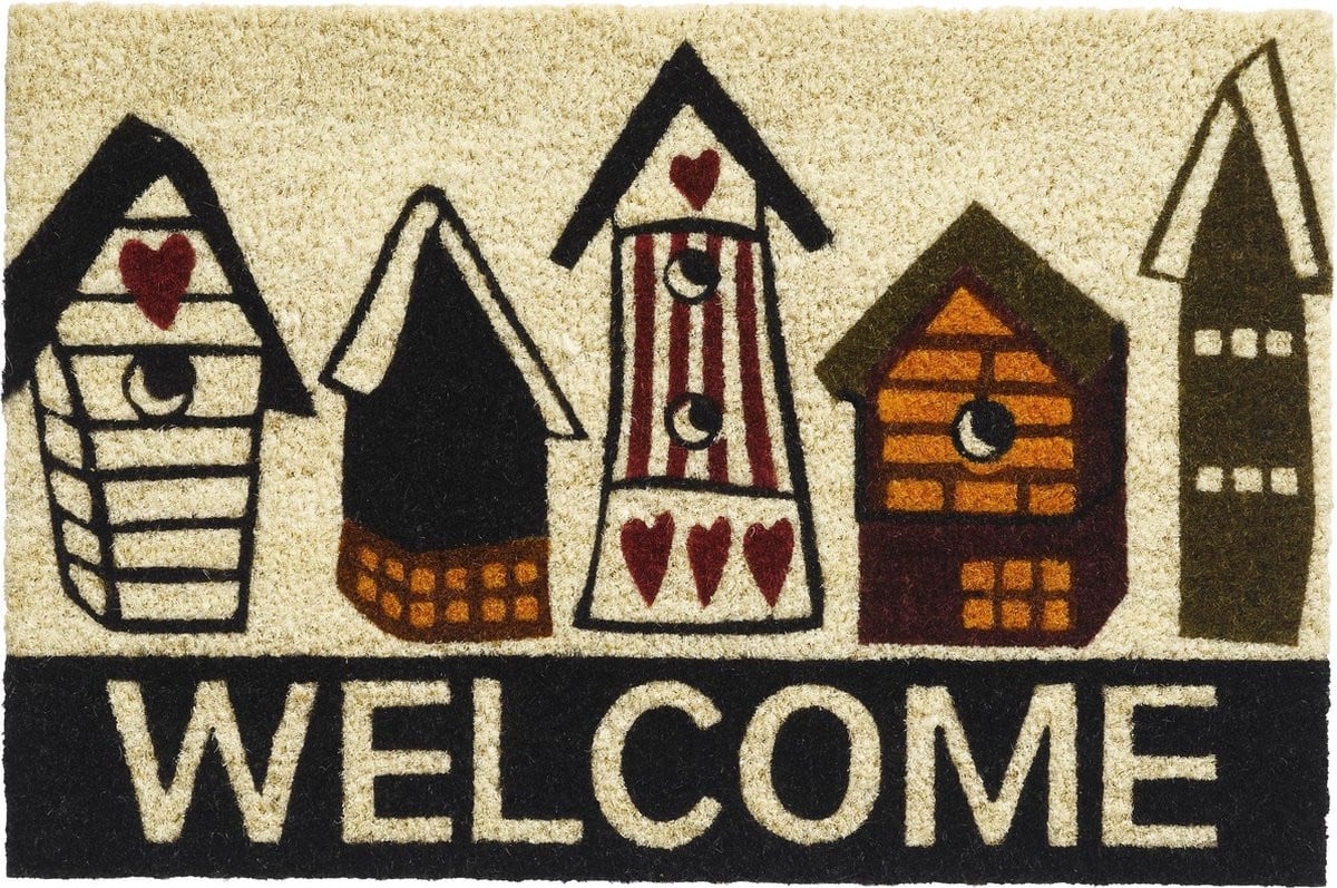Hamat Deurmat Welcome birdhouses 40 x 60 cm