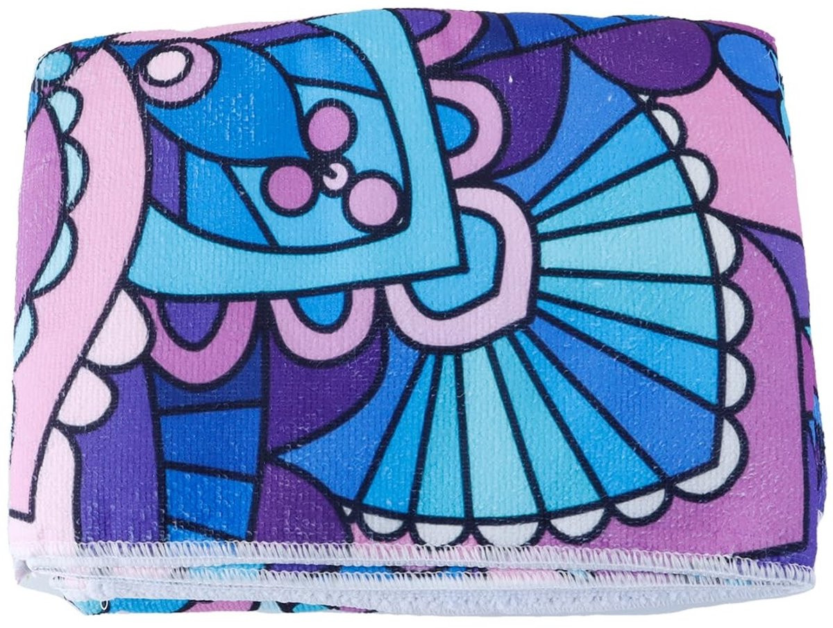 Grote dunne microvezel strandhanddoek met draagtas voor volwassenen