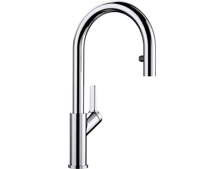Blanco 521356 Carena-S Vario Robinet d'évier de cuisine chromé avec bec extractible Vario-chrome 521356